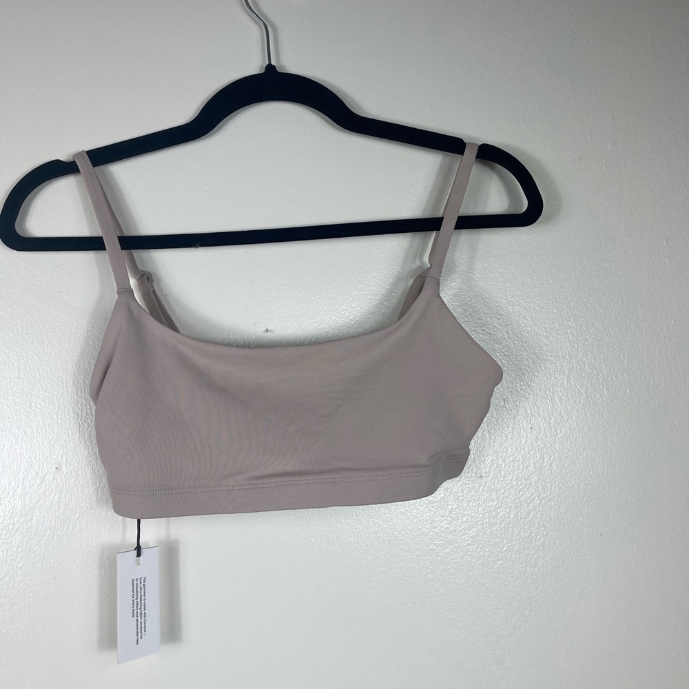 NWT Aritzia Bandeau in Light Taupe
